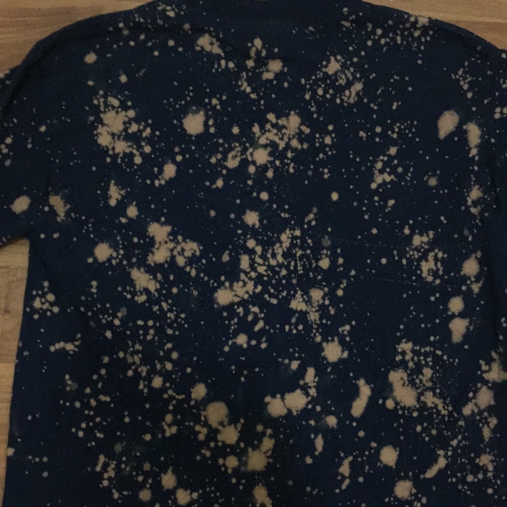 Chicago Distressed Graphic Tee Navy Size Medium - Picture 7 of 8